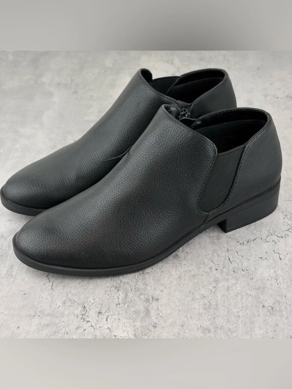 Kensie Sammy Women's Ankle Boots Stretch Comfort Black‎ Size 6 NEW No Box
